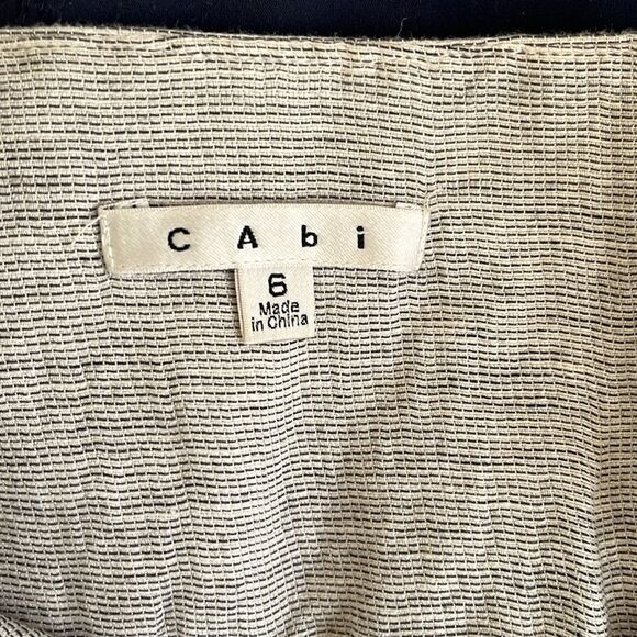 Cabi Linen Blend Skirt Size 6 Gently used - Picture 4 of 6